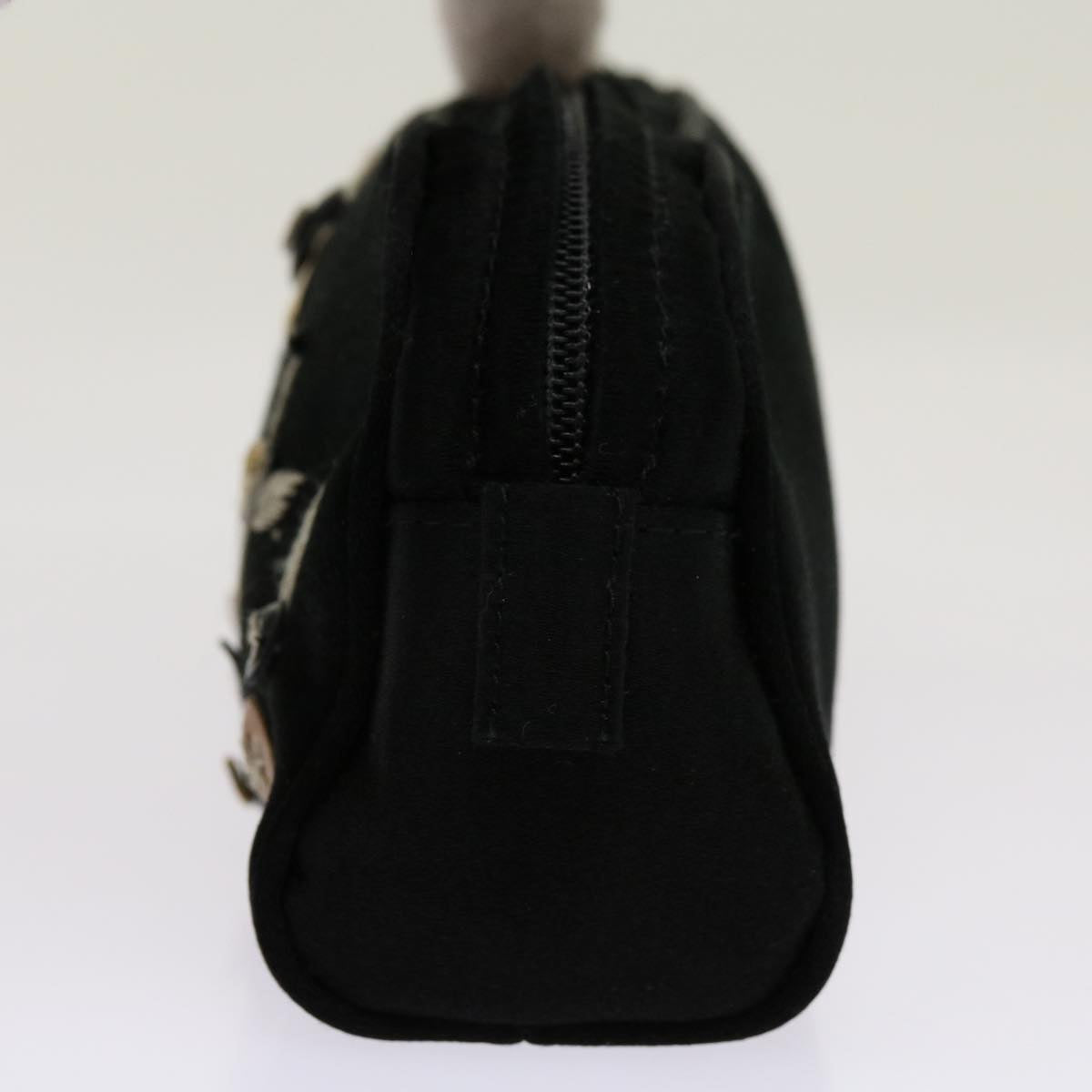 PRADA Pouch Satin Black yb530