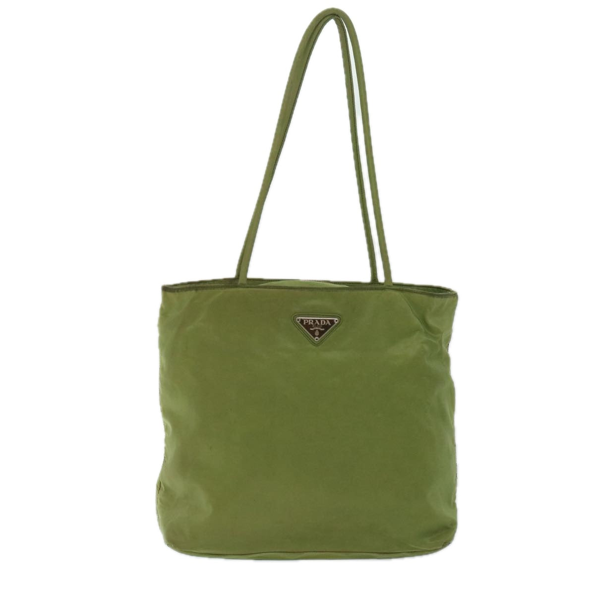 PRADA Tote Bag Nylon Green  yb534