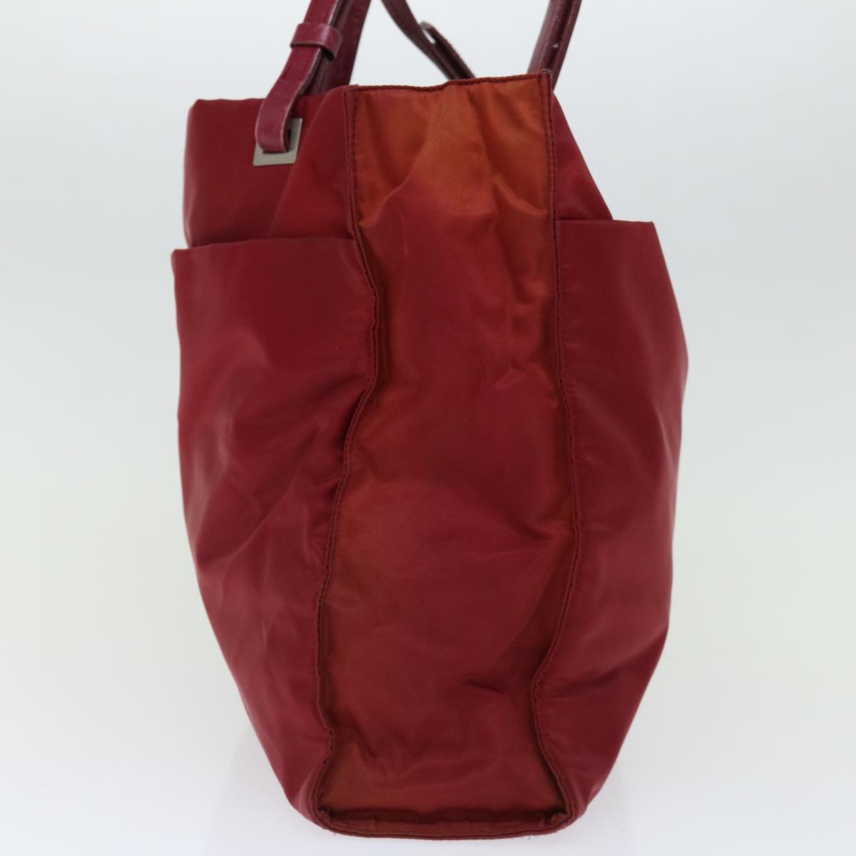 PRADA Shoulder Bag Nylon Red yb540