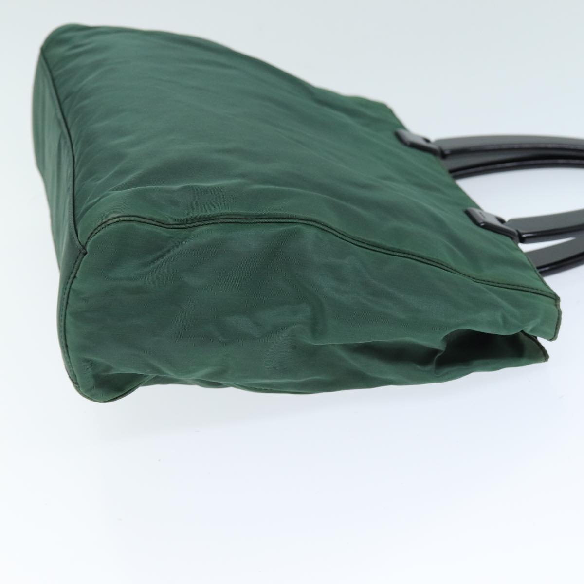 PRADA Hand Bag Nylon Khaki yb567