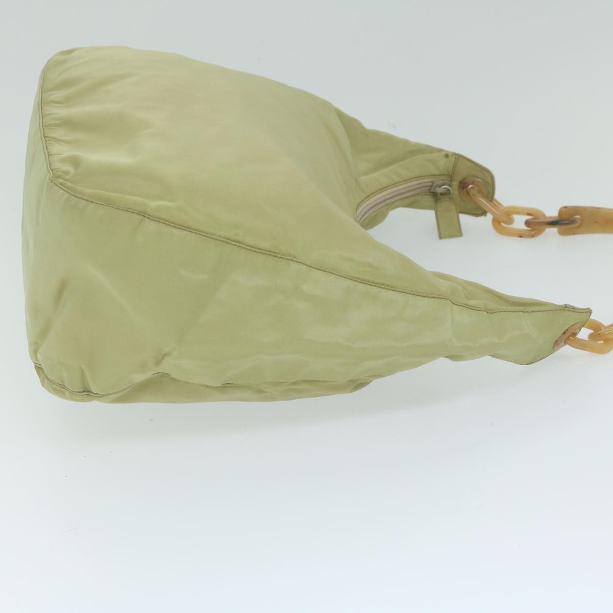 PRADA Shoulder Bag Nylon Beige yk10056