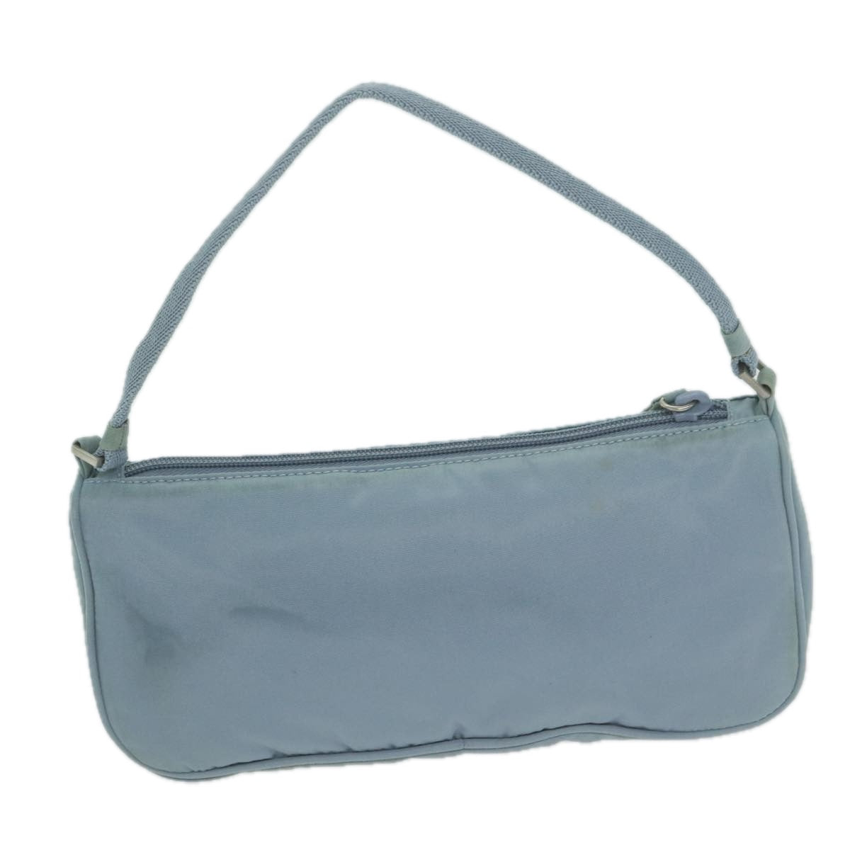 PRADA Accessory Pouch Nylon Blue yk10185