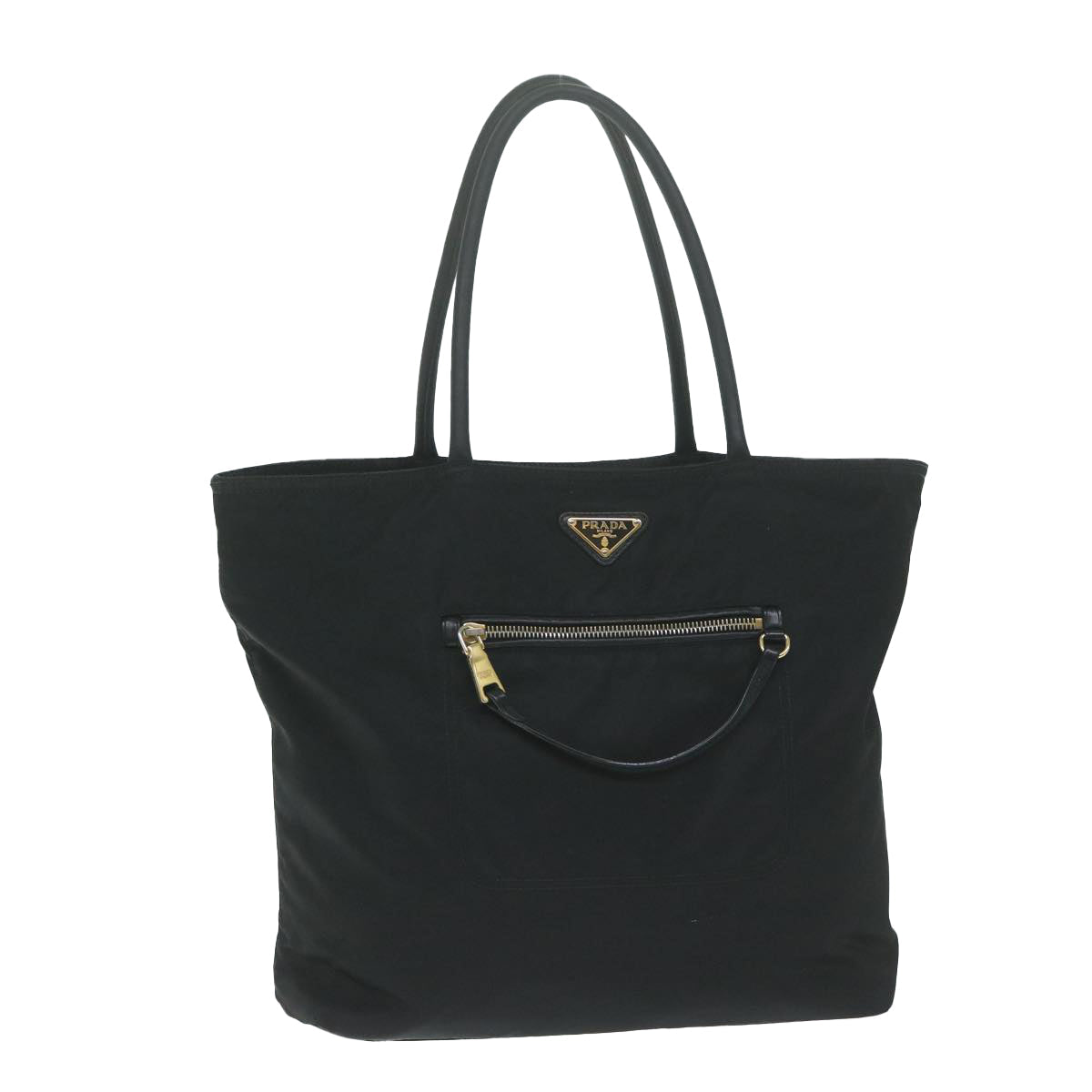 PRADA Tote Bag Nylon Black yk10247