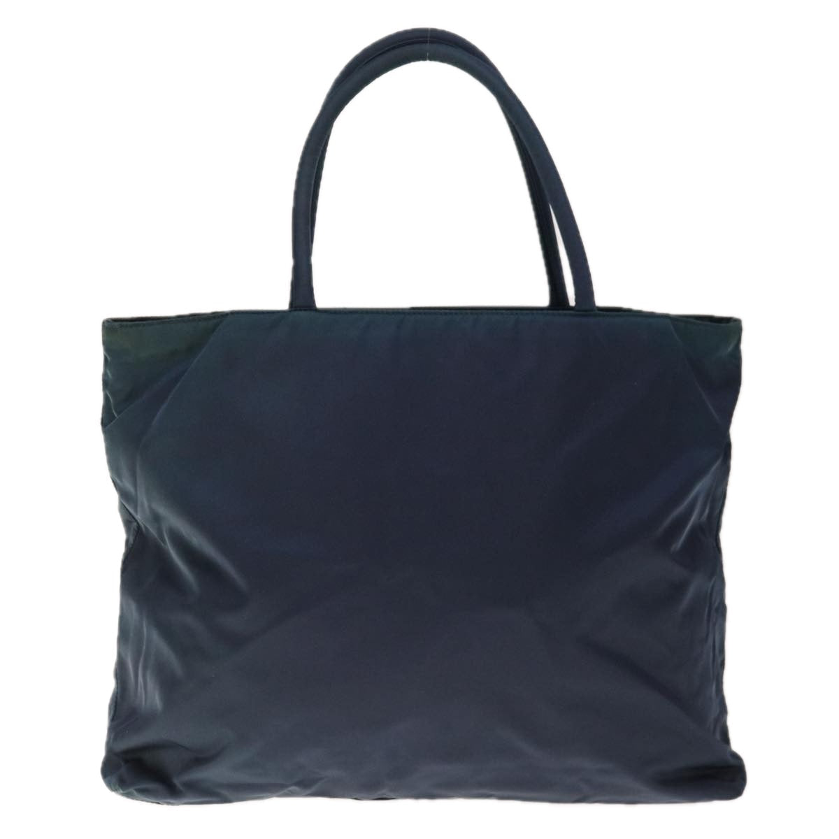 PRADA Hand Bag Nylon Navy yk10300