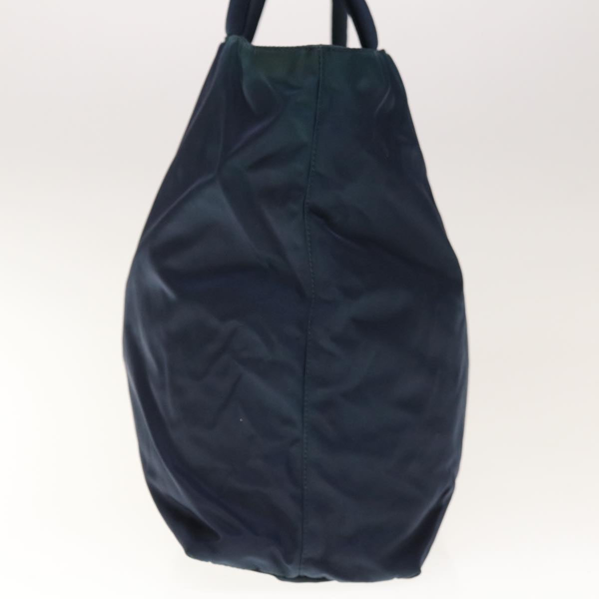 PRADA Hand Bag Nylon Navy yk10300