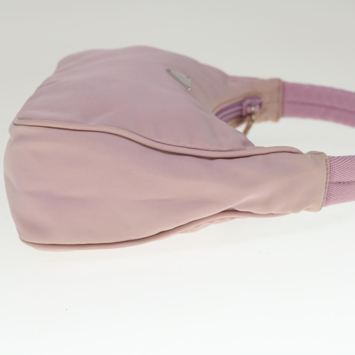 PRADA Hand Bag Nylon Pink yk10304