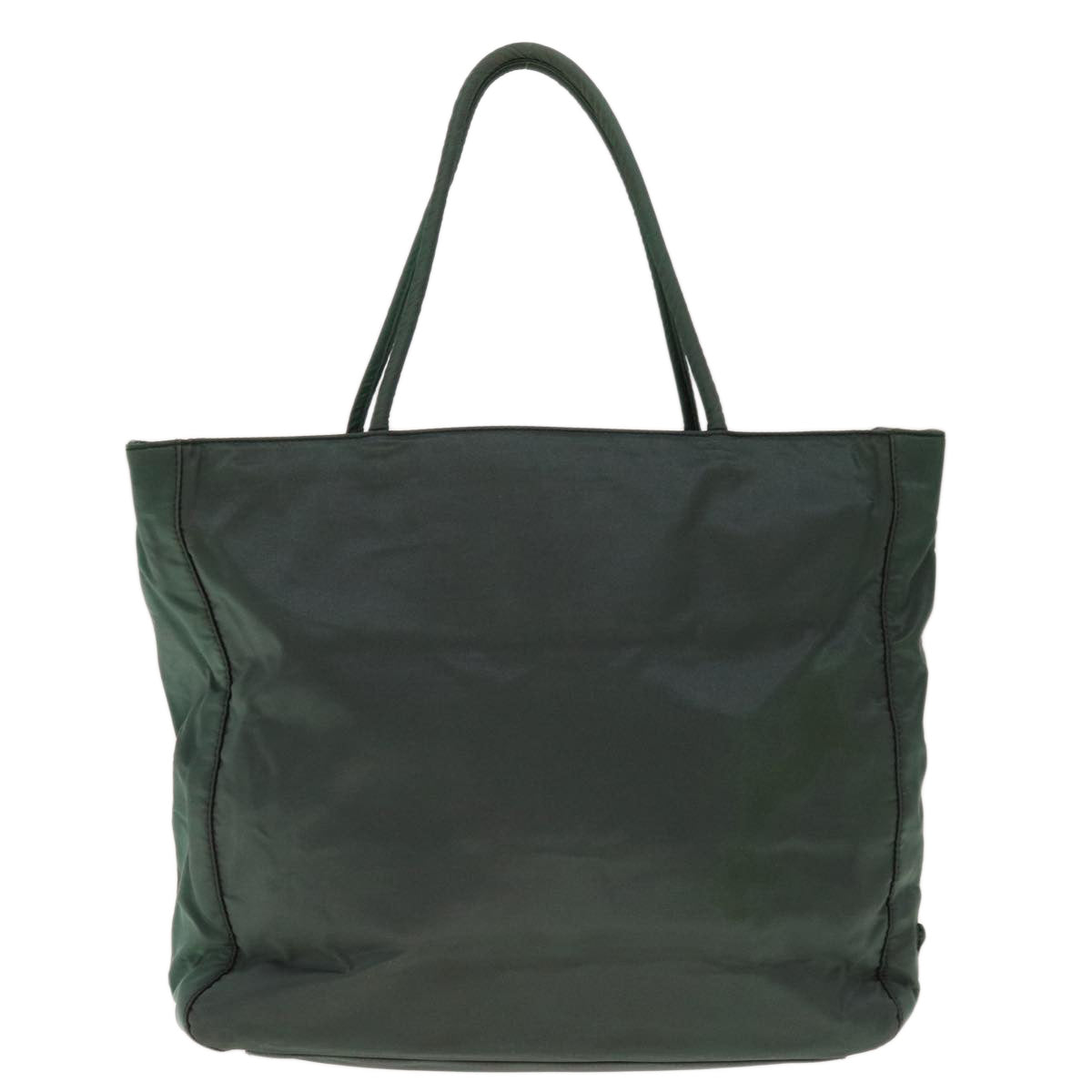 PRADA Hand Bag Nylon Green yk10331