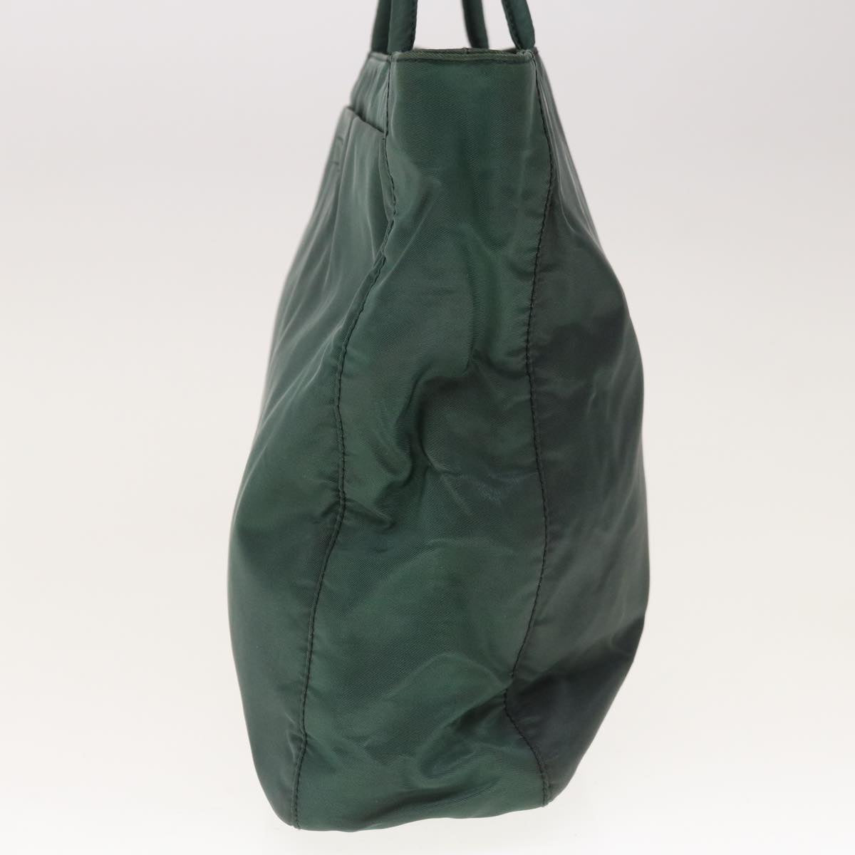 PRADA Hand Bag Nylon Green yk10331