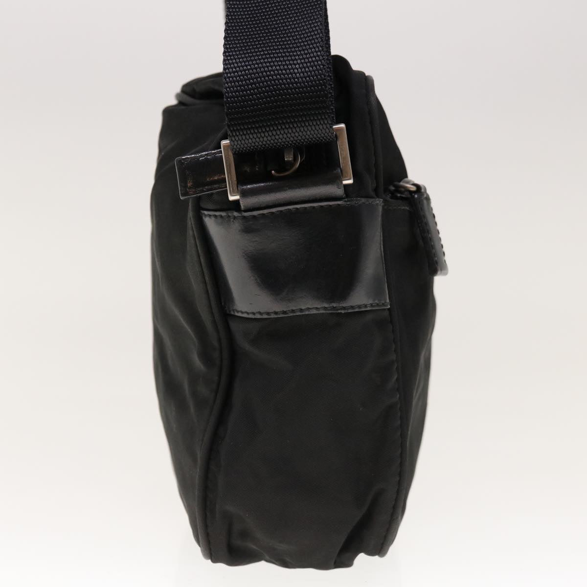 PRADA Shoulder Bag Nylon Black yk10332