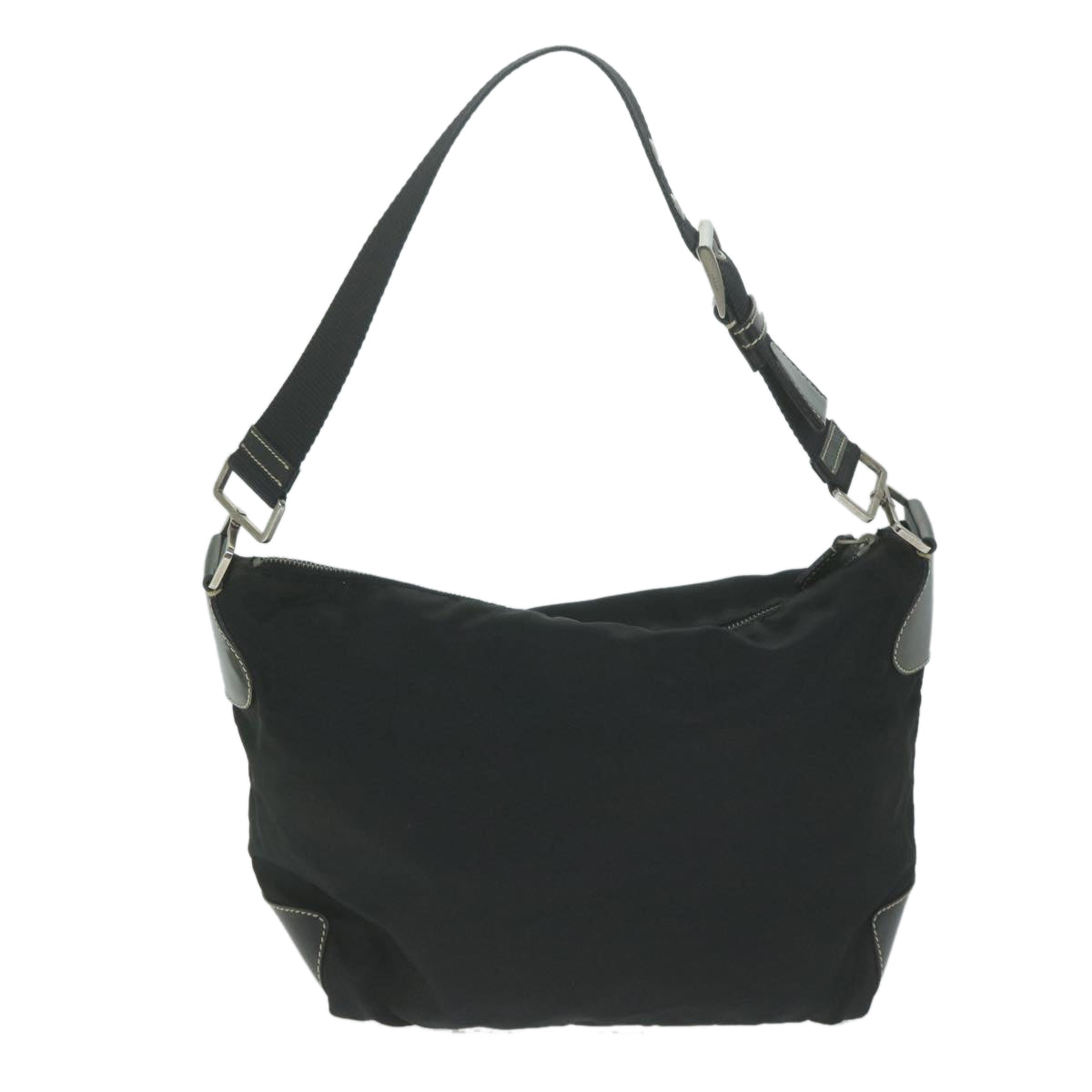PRADA Shoulder Bag Nylon Black yk10371