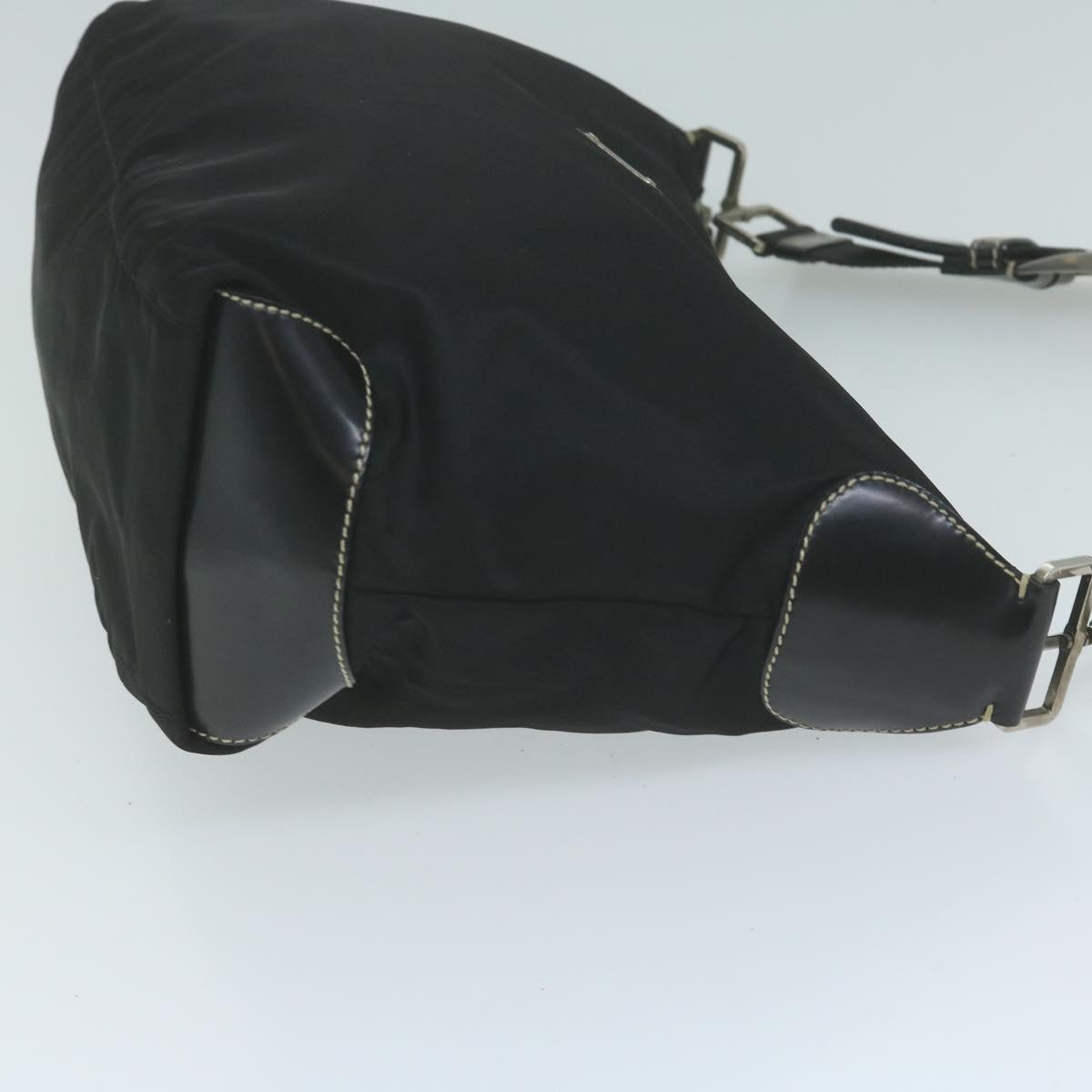 PRADA Shoulder Bag Nylon Black yk10371