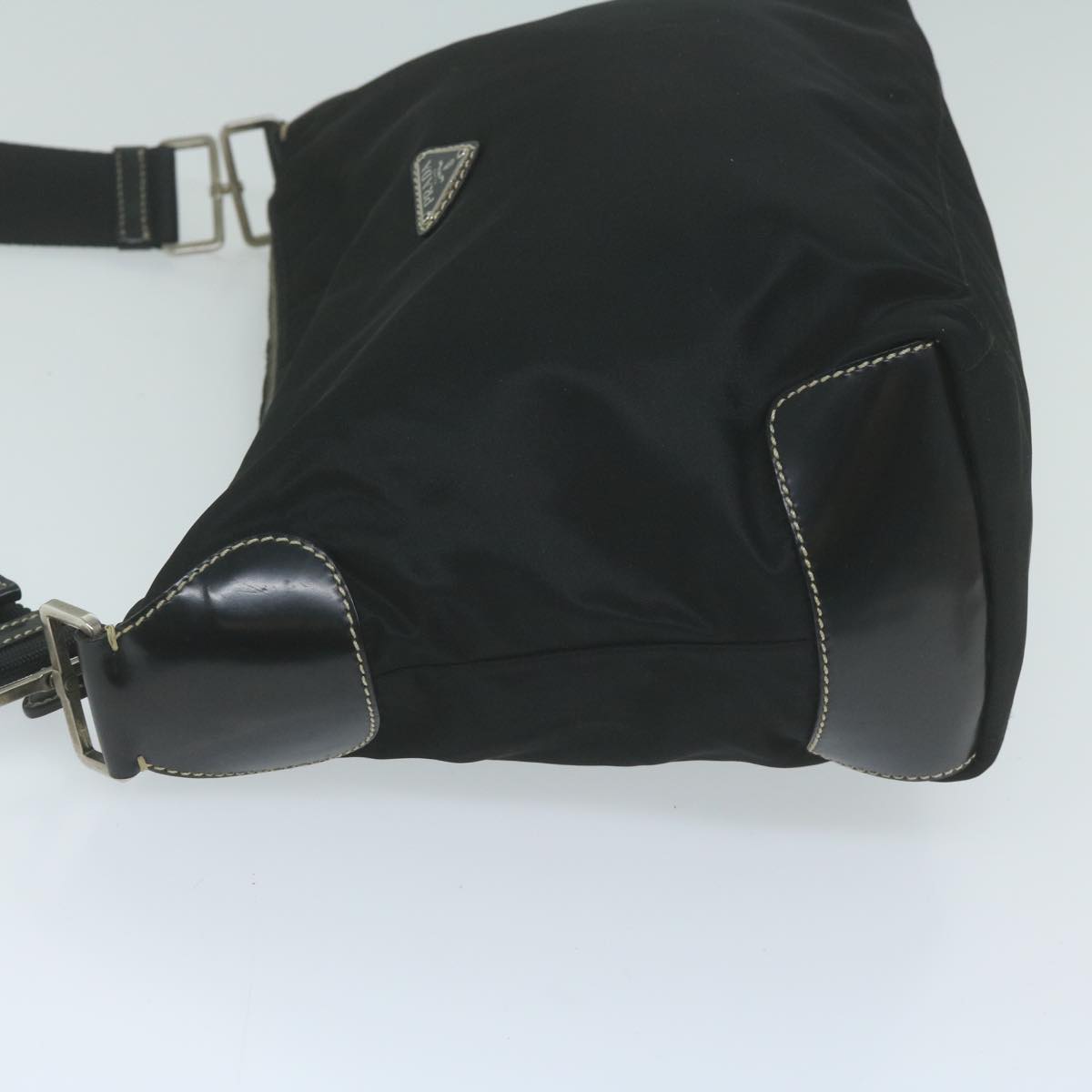 PRADA Shoulder Bag Nylon Black yk10371