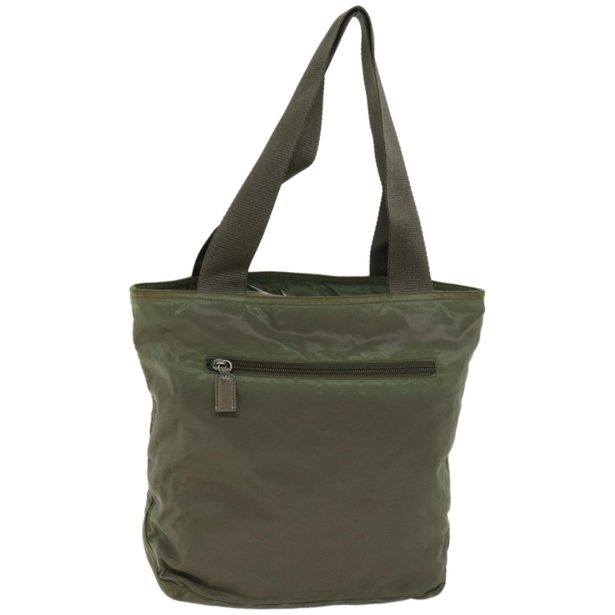 PRADA Tote Bag Nylon Khaki  yk10780