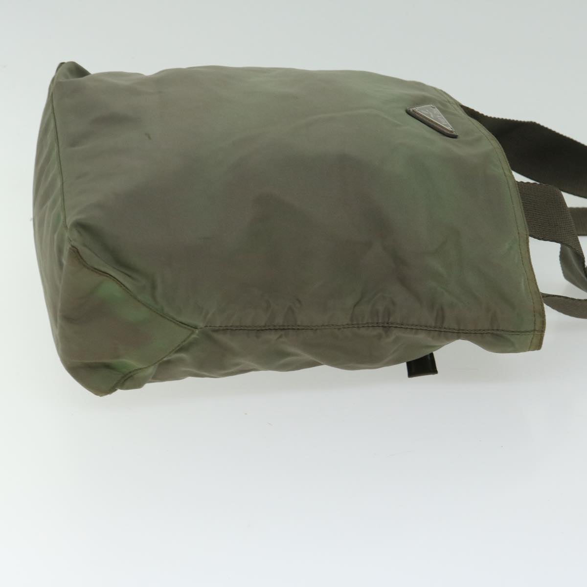 PRADA Tote Bag Nylon Khaki  yk10780