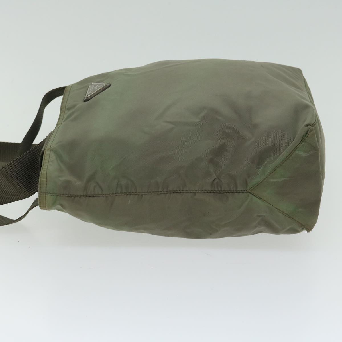 PRADA Tote Bag Nylon Khaki  yk10780