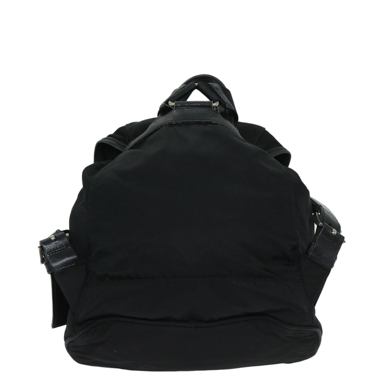 PRADA Backpack Nylon Black  yk10964
