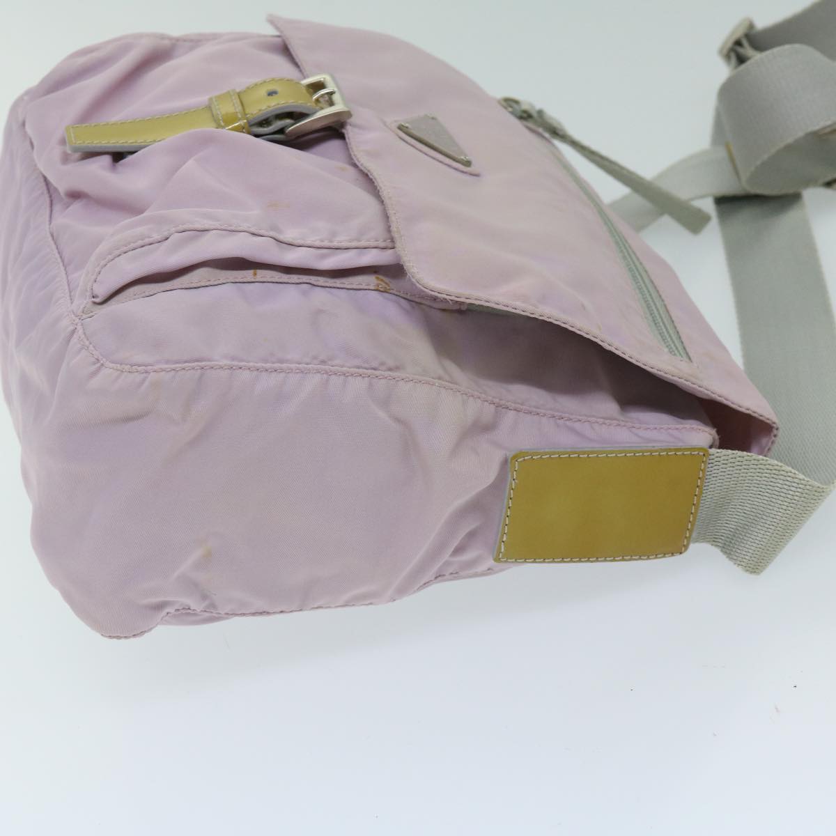 PRADA Shoulder Bag Nylon Pink  yk10971