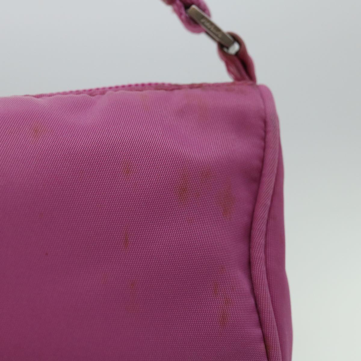 PRADA Accessory Pouch Nylon Pink  yk11037