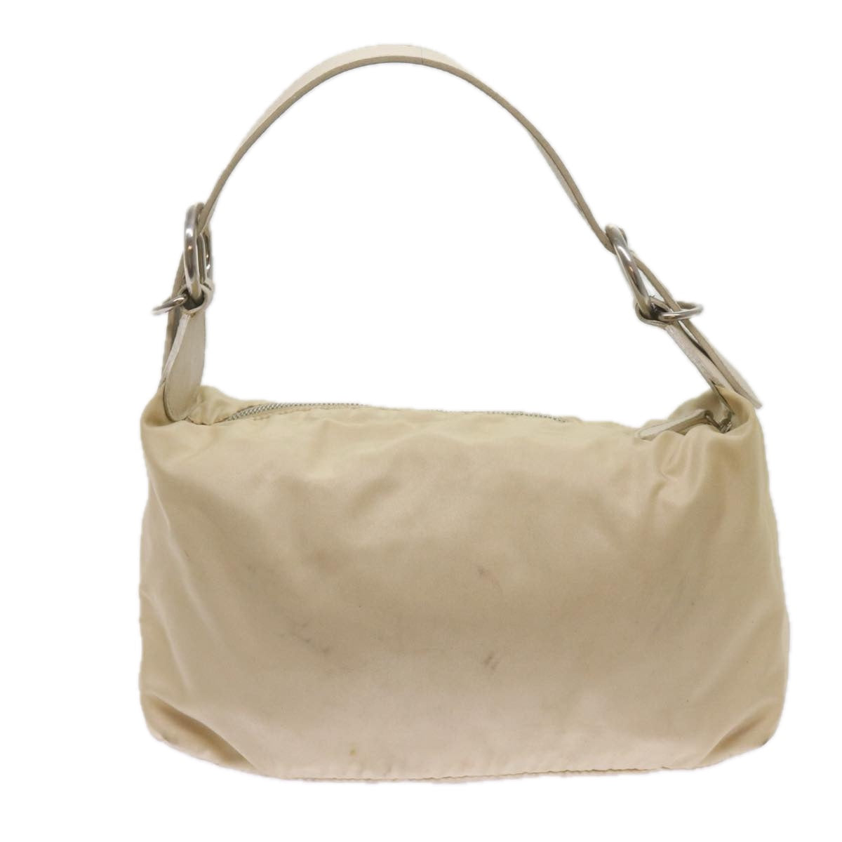PRADA Shoulder Bag Nylon Beige  yk11096