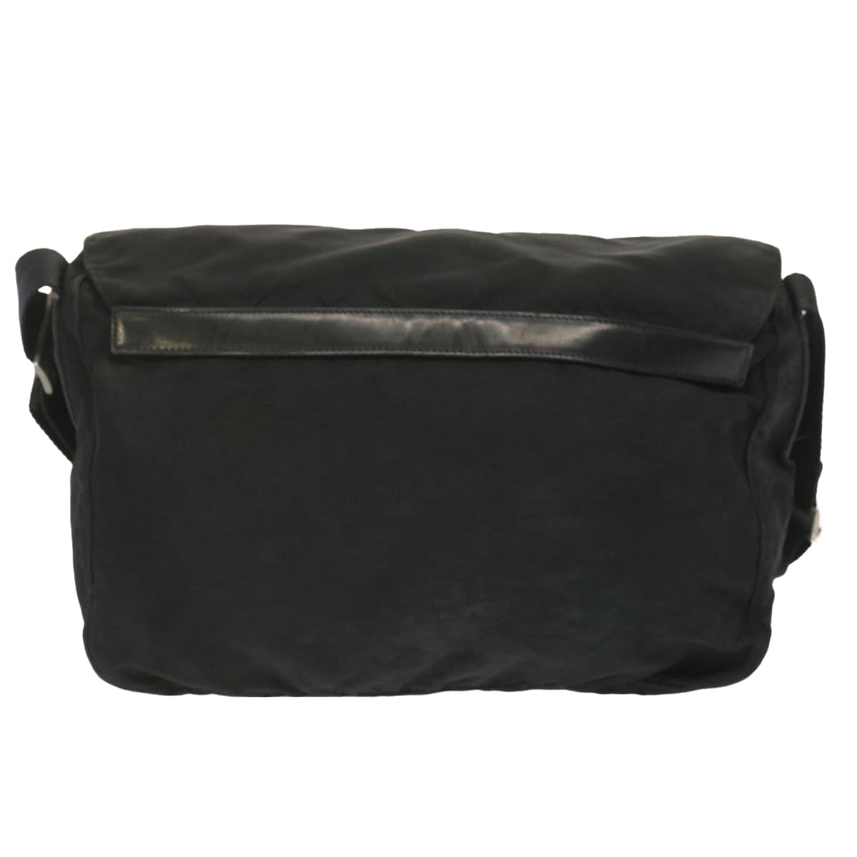 PRADA Shoulder Bag Nylon Black  yk11097