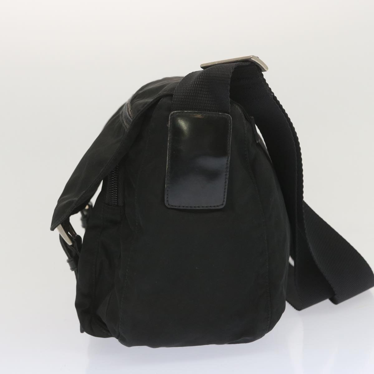 PRADA Shoulder Bag Nylon Black  yk11097