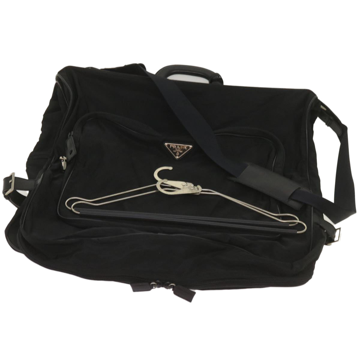 PRADA Garment Cover Nylon 2way Black  yk11149