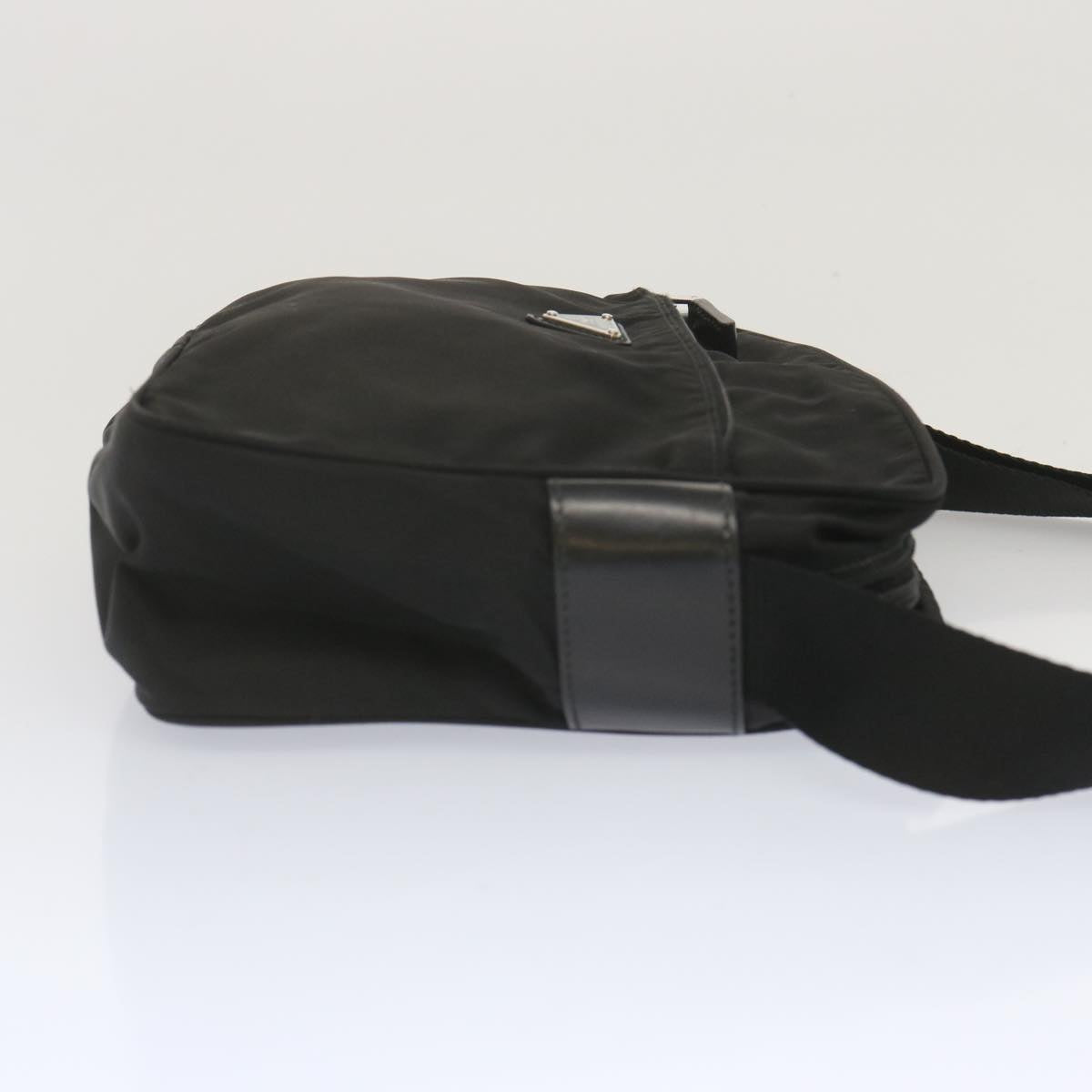 PRADA Shoulder Bag Nylon Black  yk11206