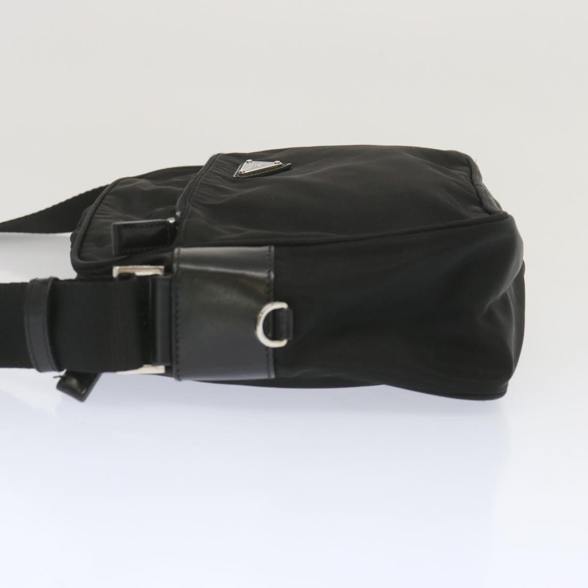PRADA Shoulder Bag Nylon Black  yk11206