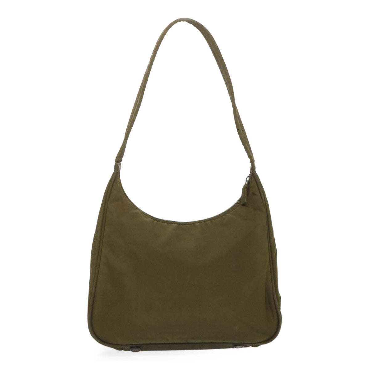 PRADA Shoulder Bag Nylon Khaki  yk11224