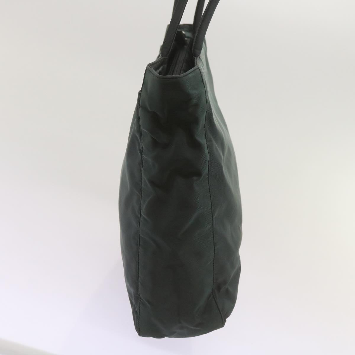 PRADA Tote Bag Nylon Green  yk11239