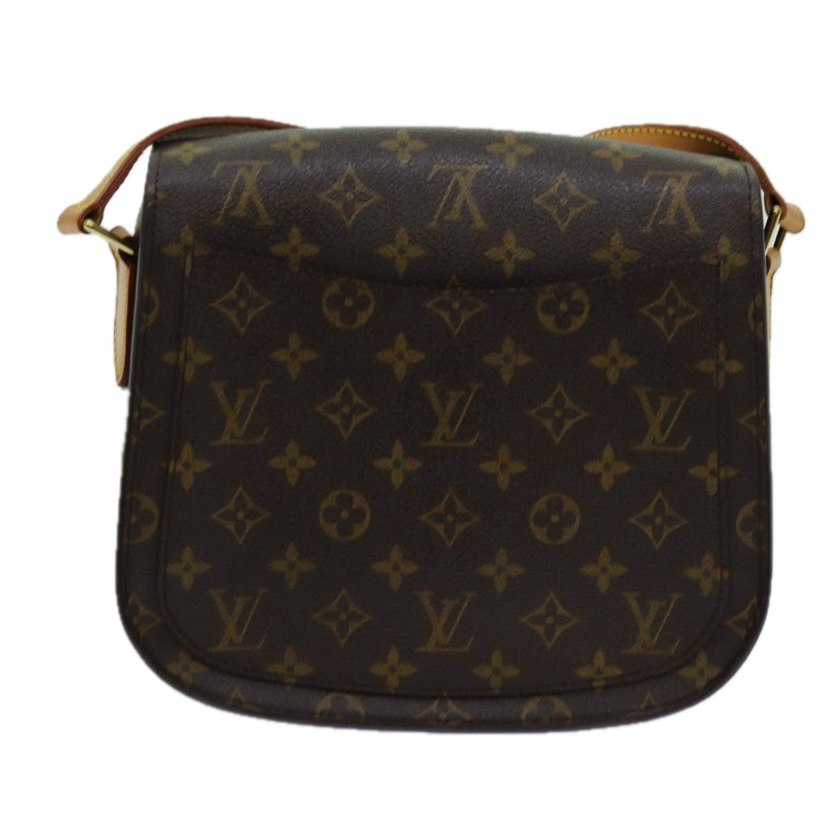LOUIS VUITTON Monogram Saint Cloud GM Shoulder Bag M51242 LV yk11558