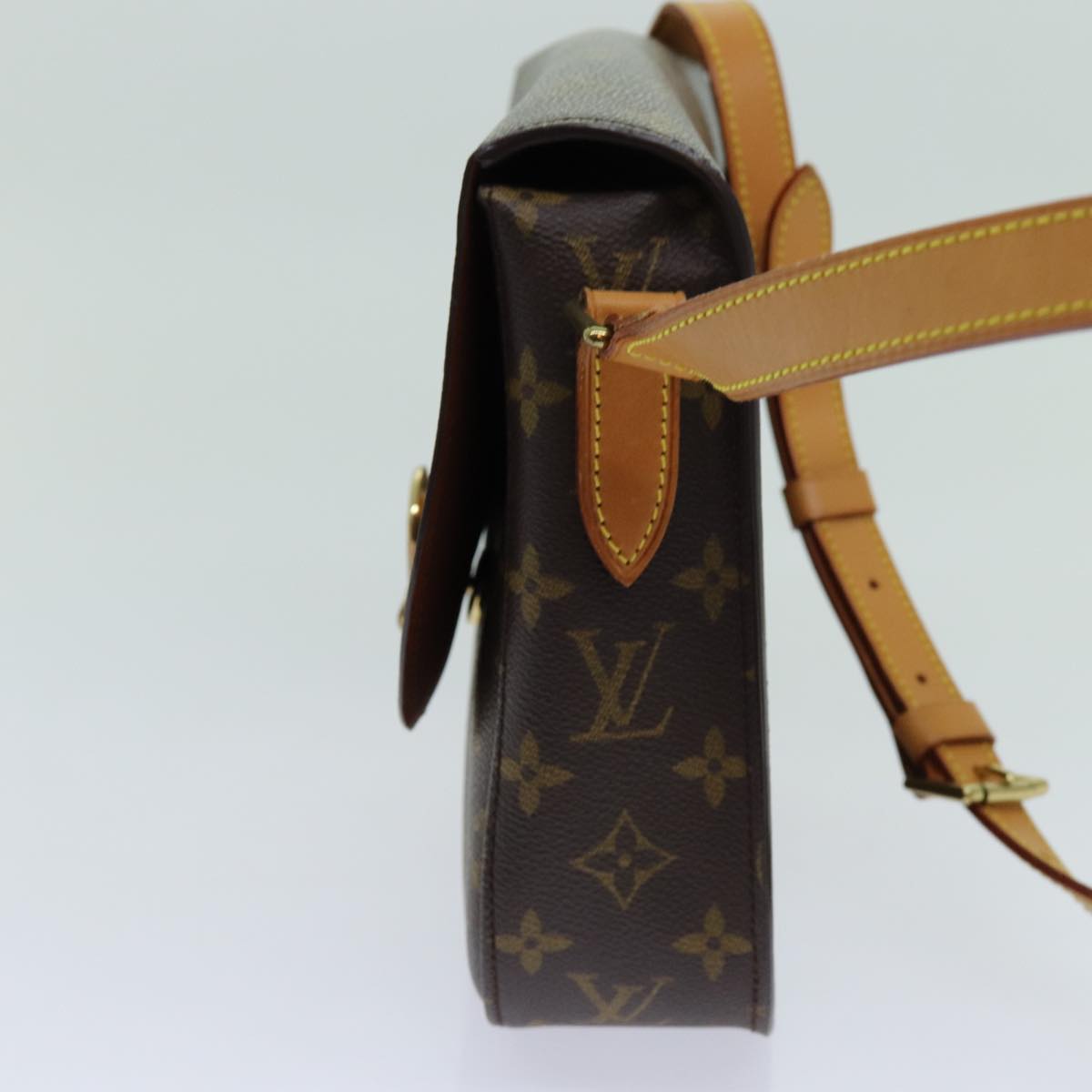 LOUIS VUITTON Monogram Saint Cloud GM Shoulder Bag M51242 LV yk11558
