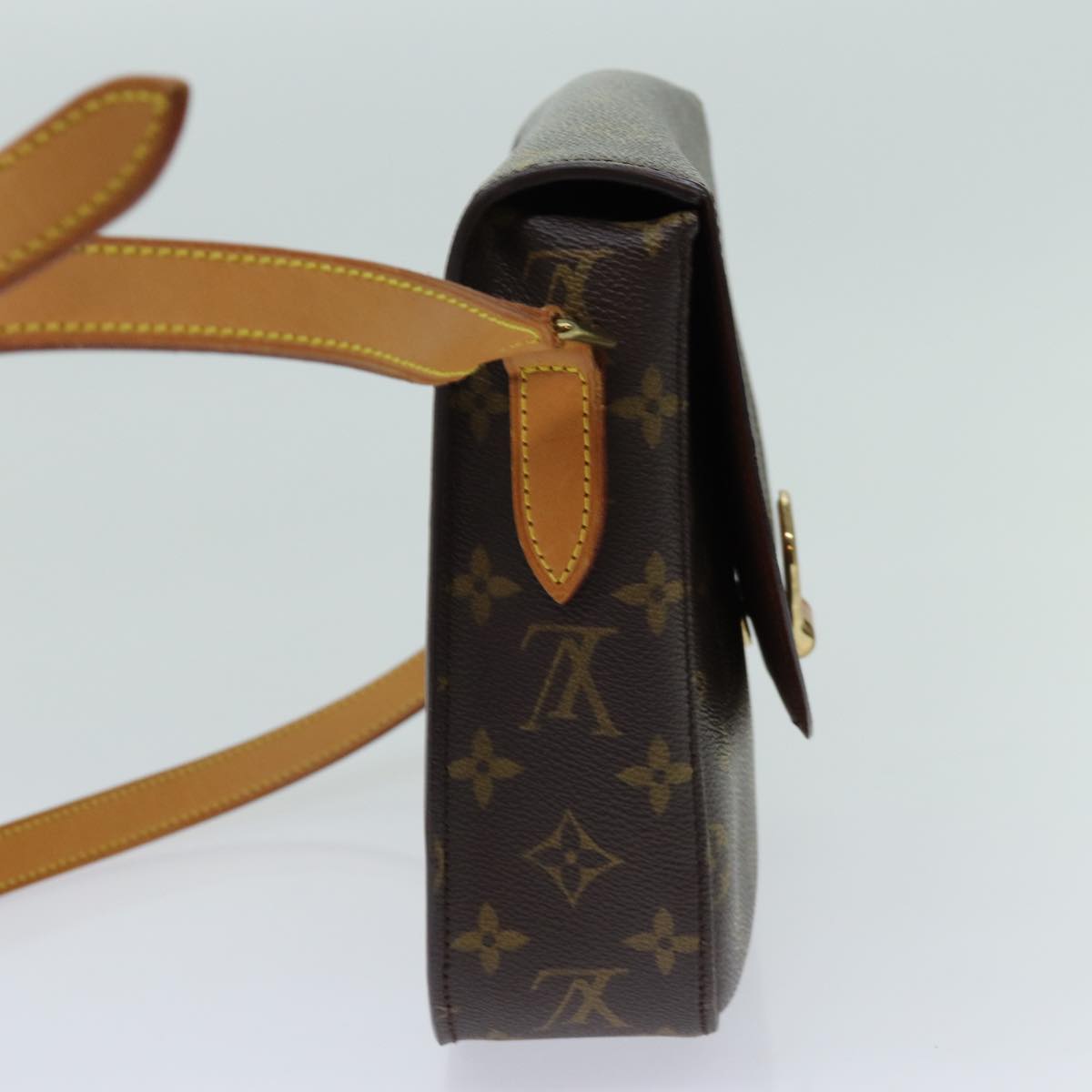 LOUIS VUITTON Monogram Saint Cloud GM Shoulder Bag M51242 LV yk11558