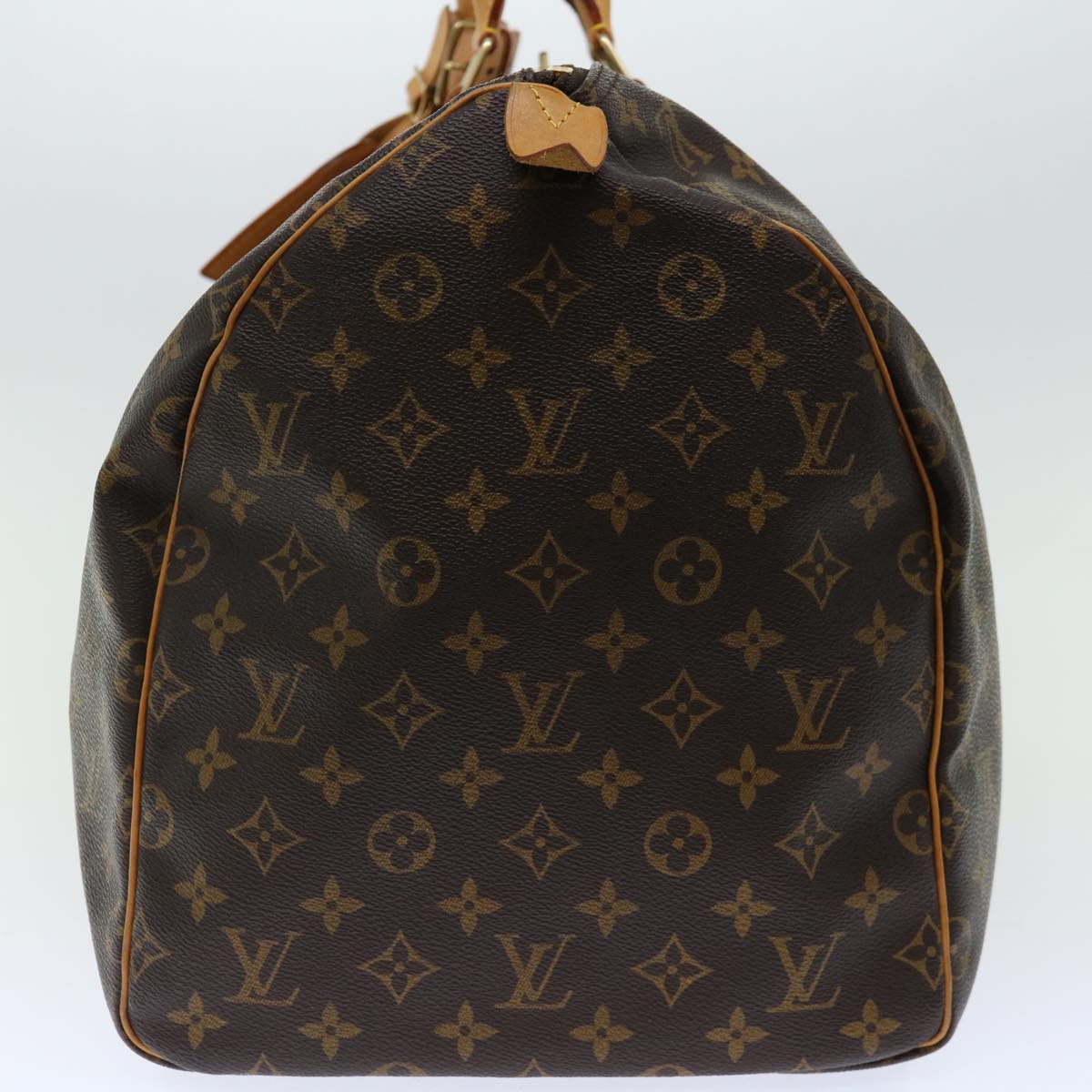 LOUIS VUITTON Monogram Keepall 55 Boston Bag M41424 LV yk11575