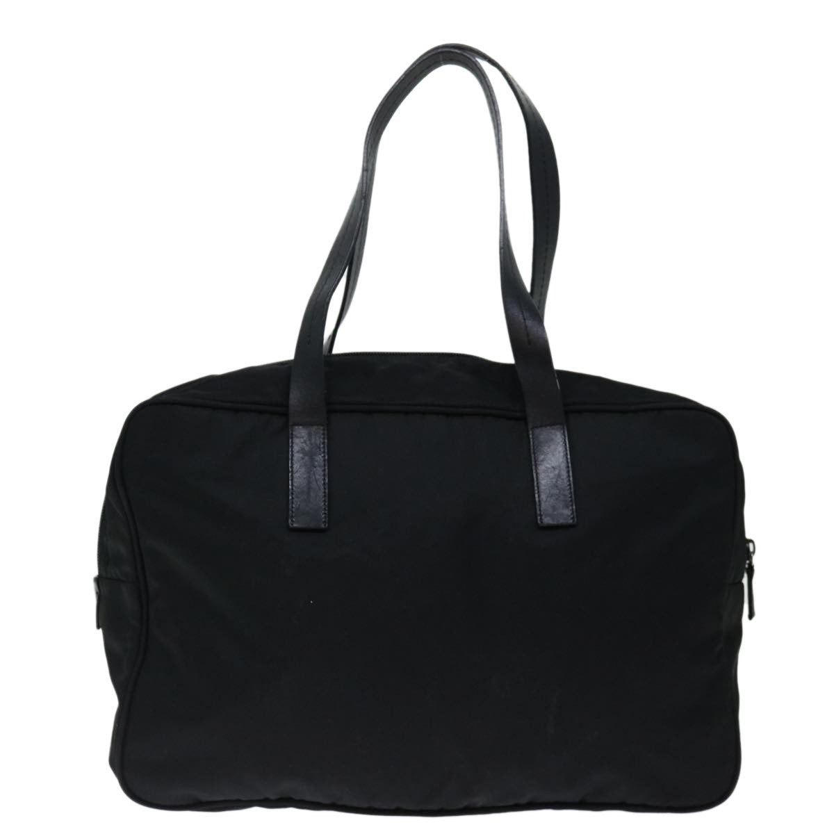 PRADA Hand Bag Nylon Black yk11683
