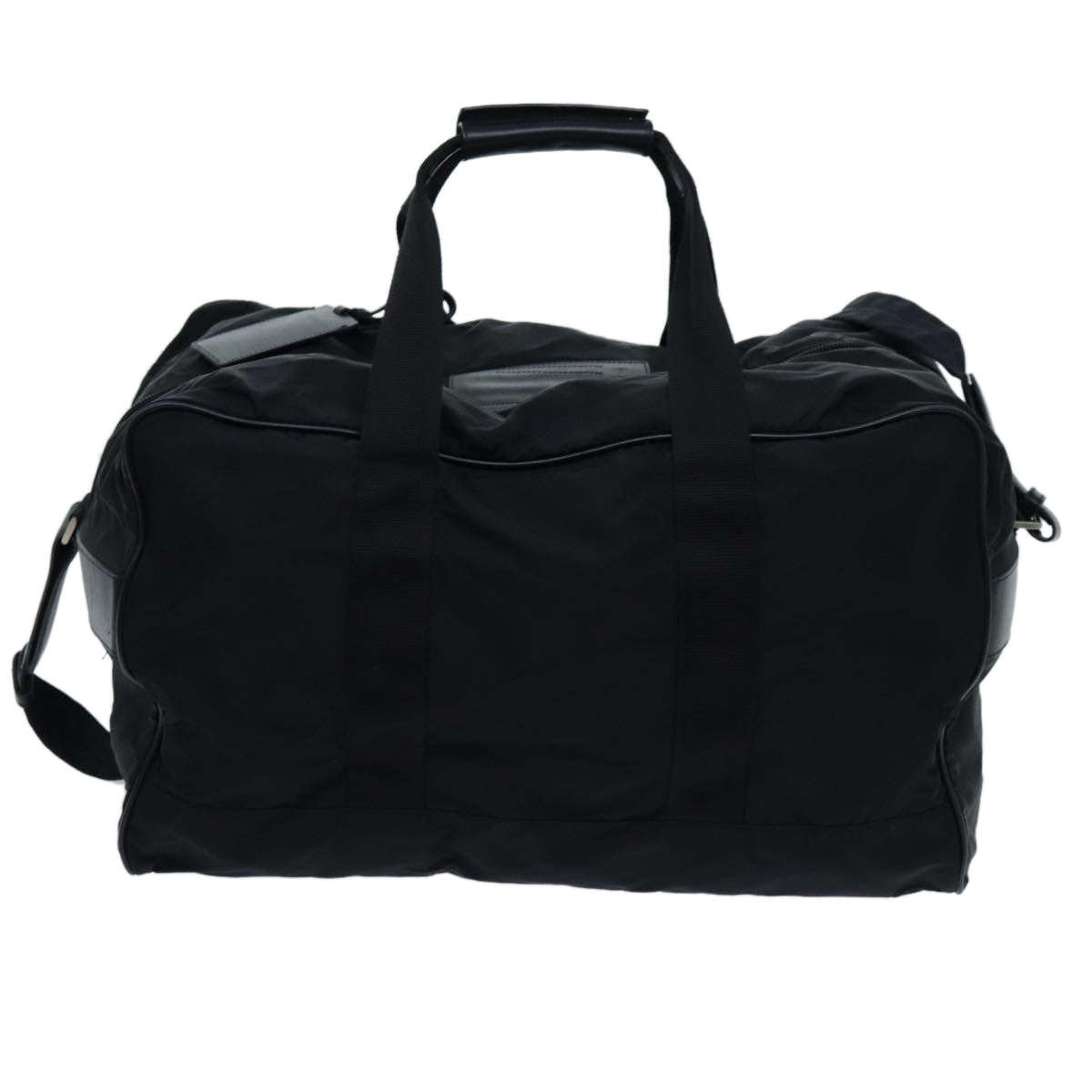 PRADA Boston Bag Nylon 2way Black yk11845