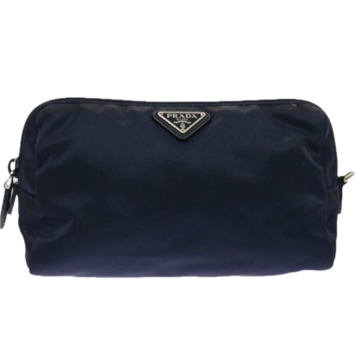 PRADA Pouch Nylon Navy yk11928