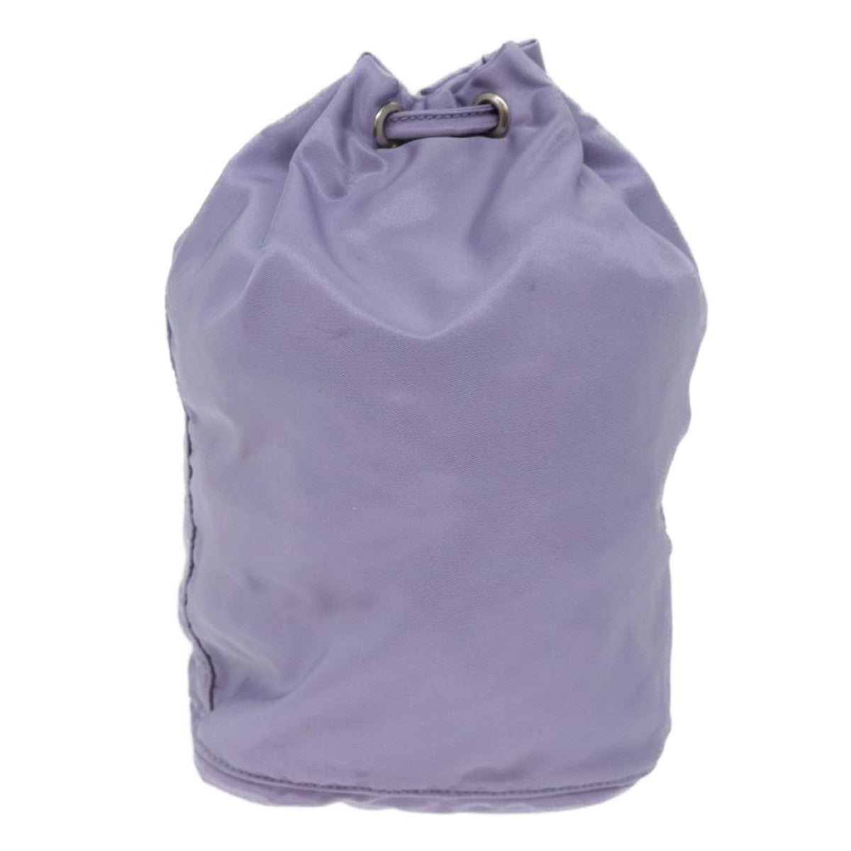 PRADA Purse Pouch Nylon Purple yk11940