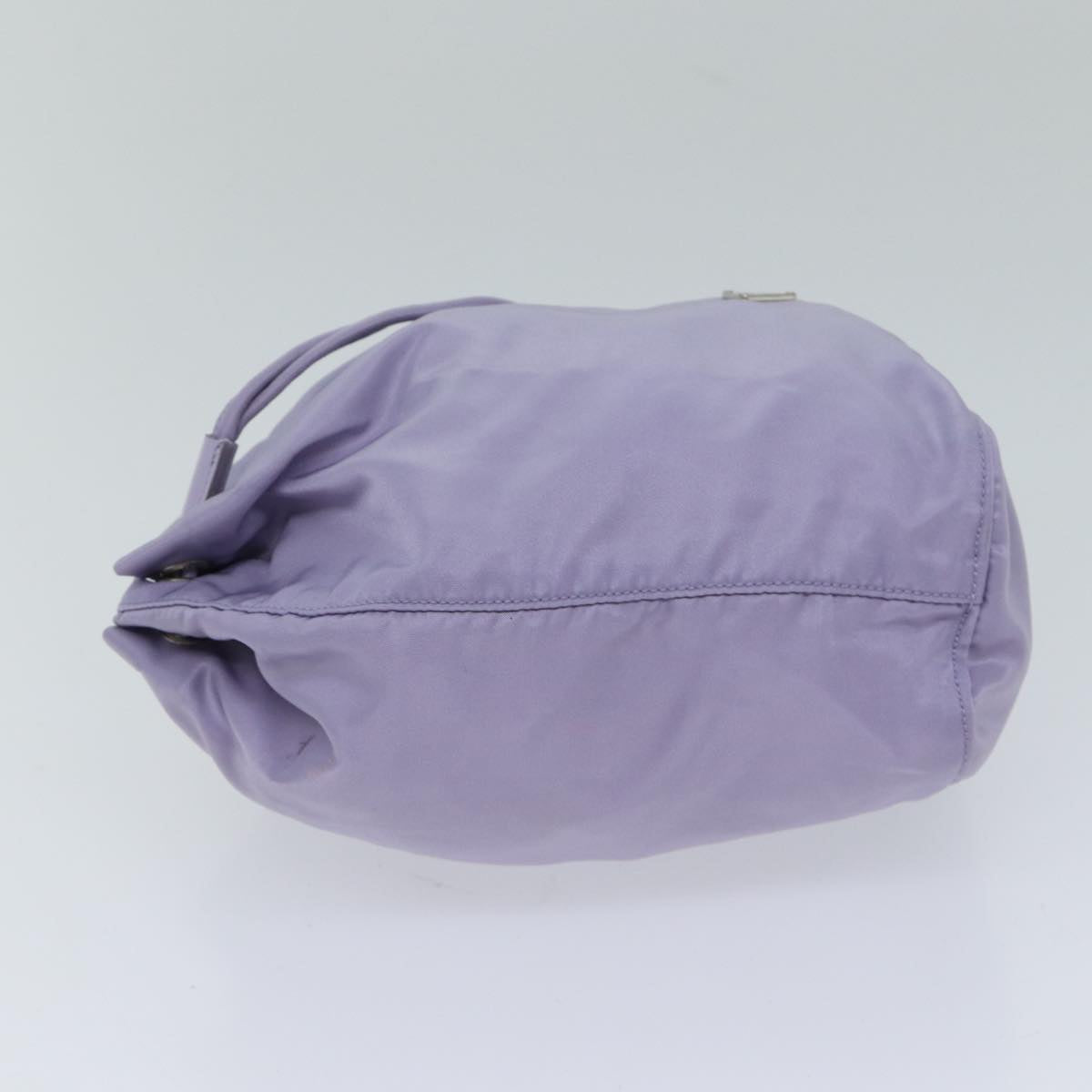 PRADA Purse Pouch Nylon Purple yk11940