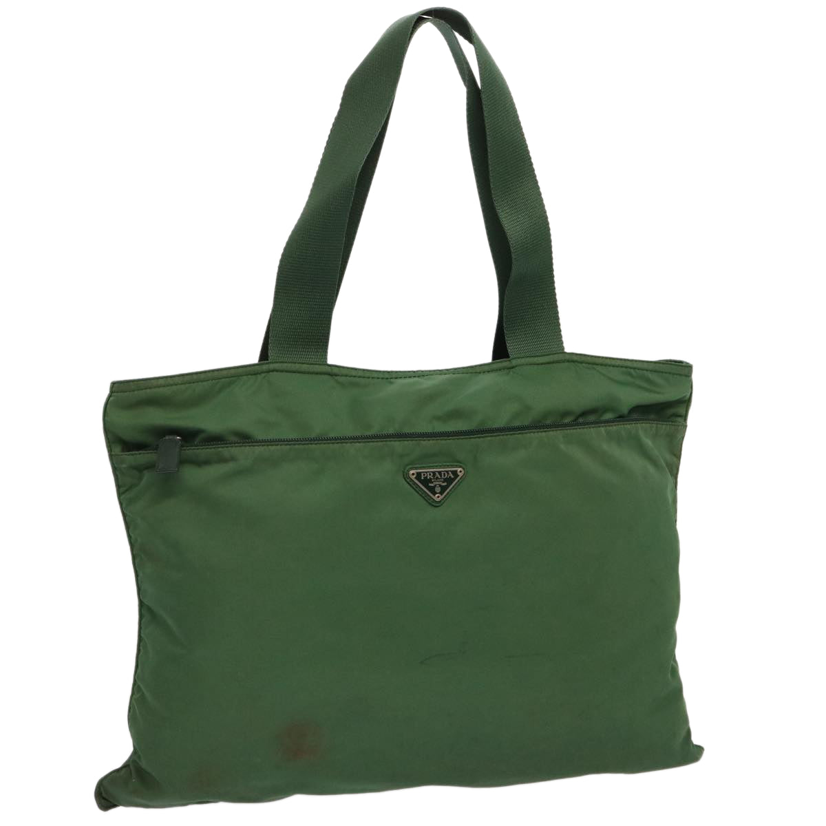 PRADA Tote Bag Nylon Green yk11942