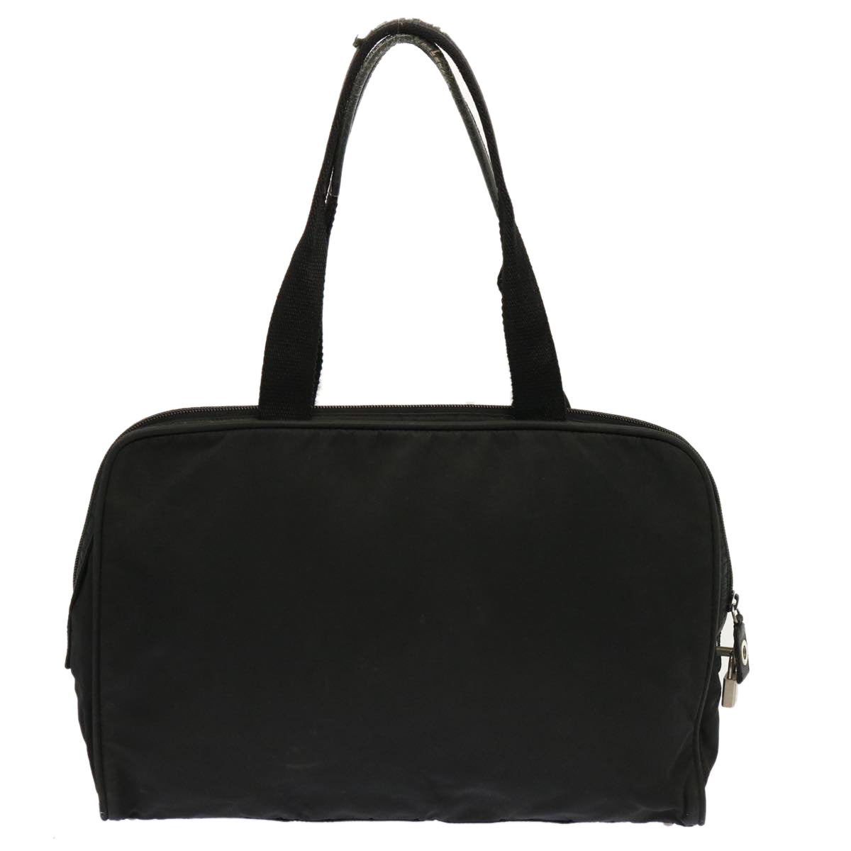 PRADA Hand Bag Nylon Black yk11943