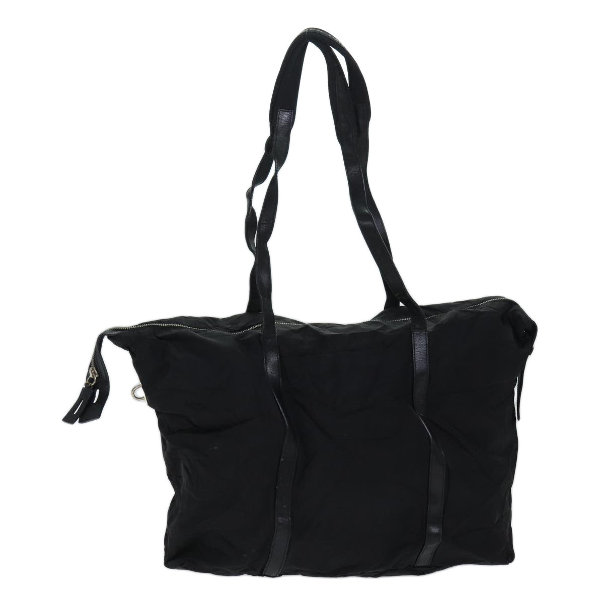 PRADA Shoulder Bag Nylon Black yk11944