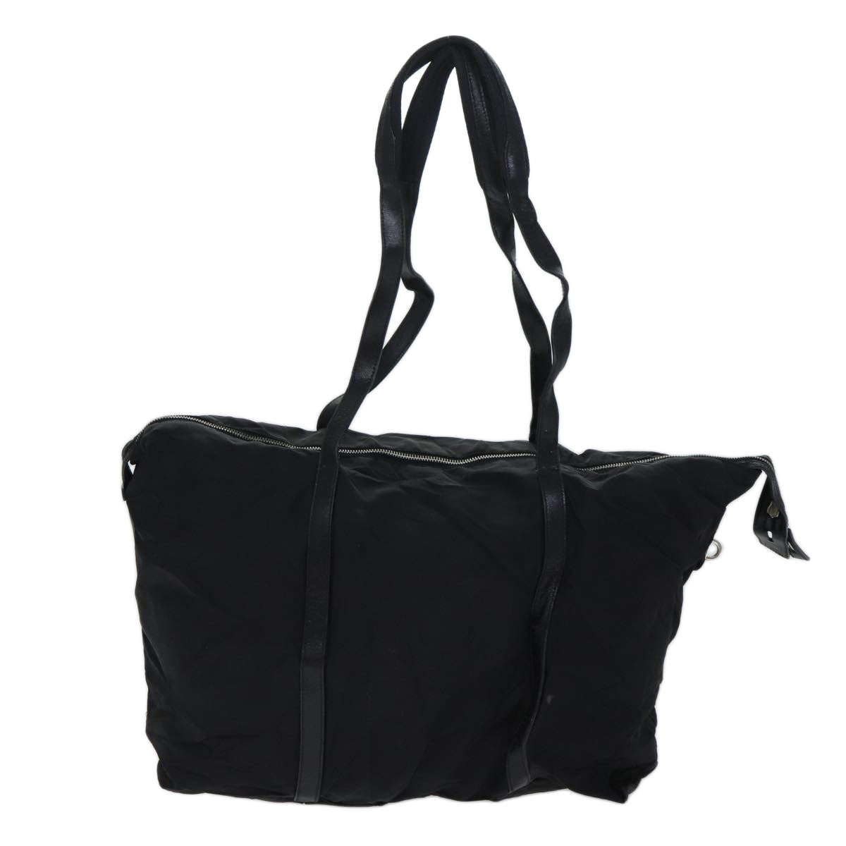 PRADA Shoulder Bag Nylon Black yk11944