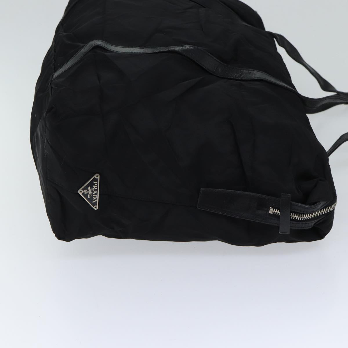 PRADA Shoulder Bag Nylon Black yk11944