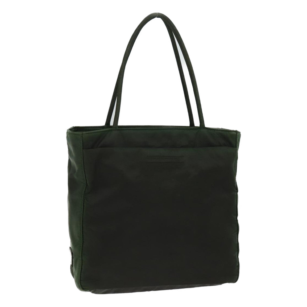 PRADA Hand Bag Nylon Khaki yk11954