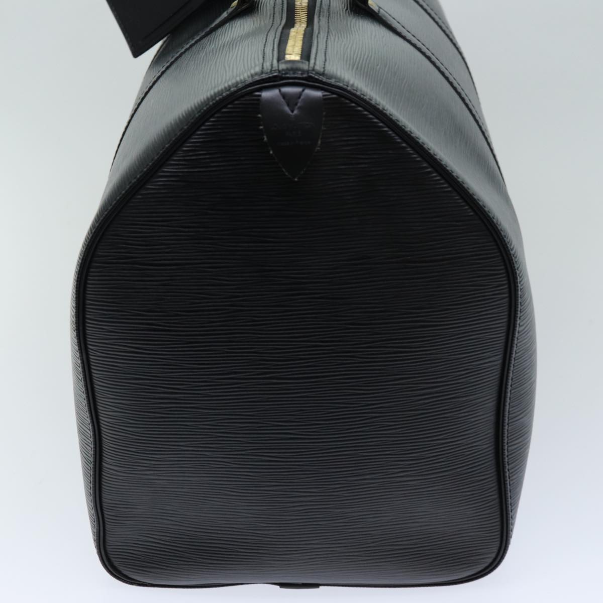 LOUIS VUITTON Epi Keepall 50 Boston Bag Black M42962 LV yk12009