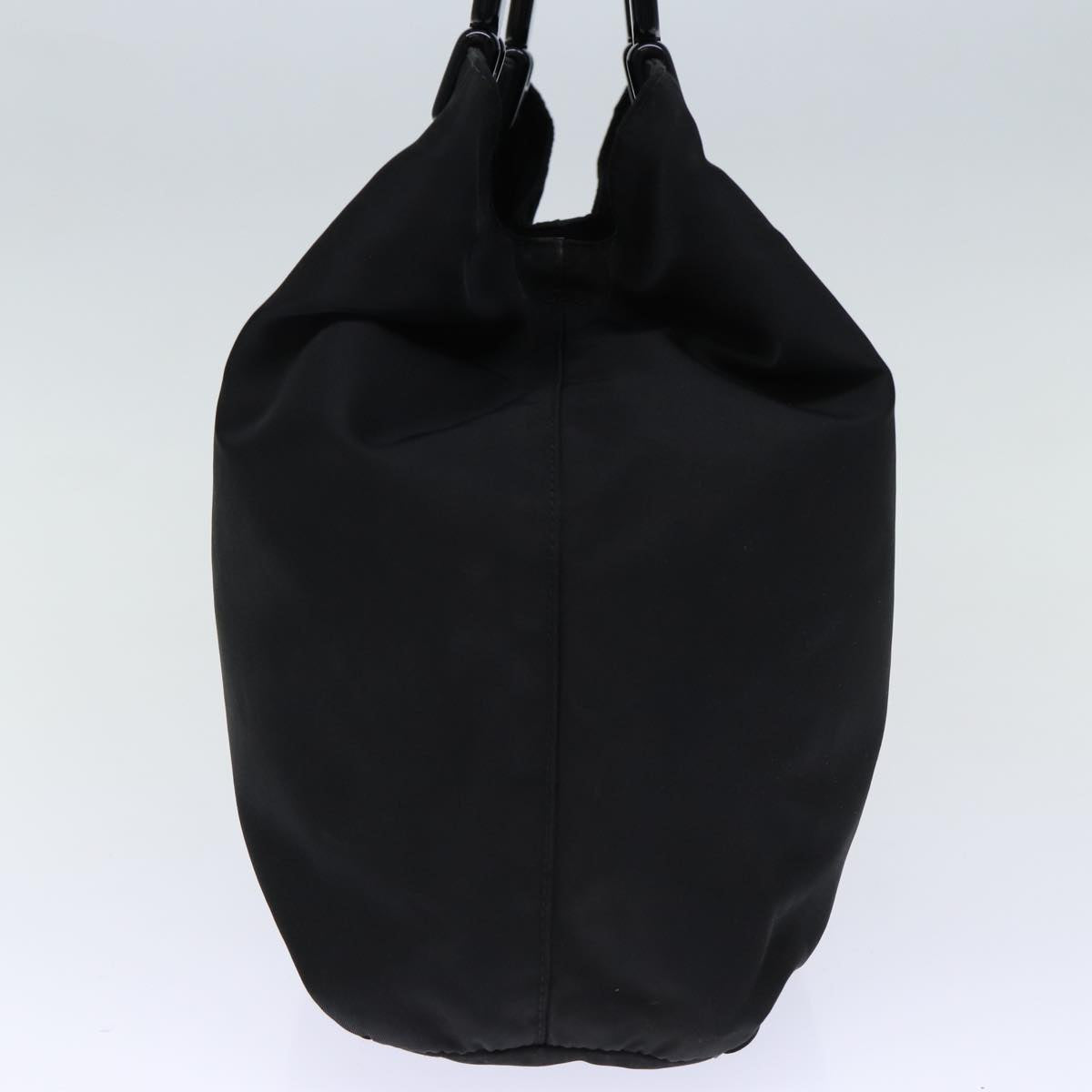 PRADA Hand Bag Nylon Black yk12036