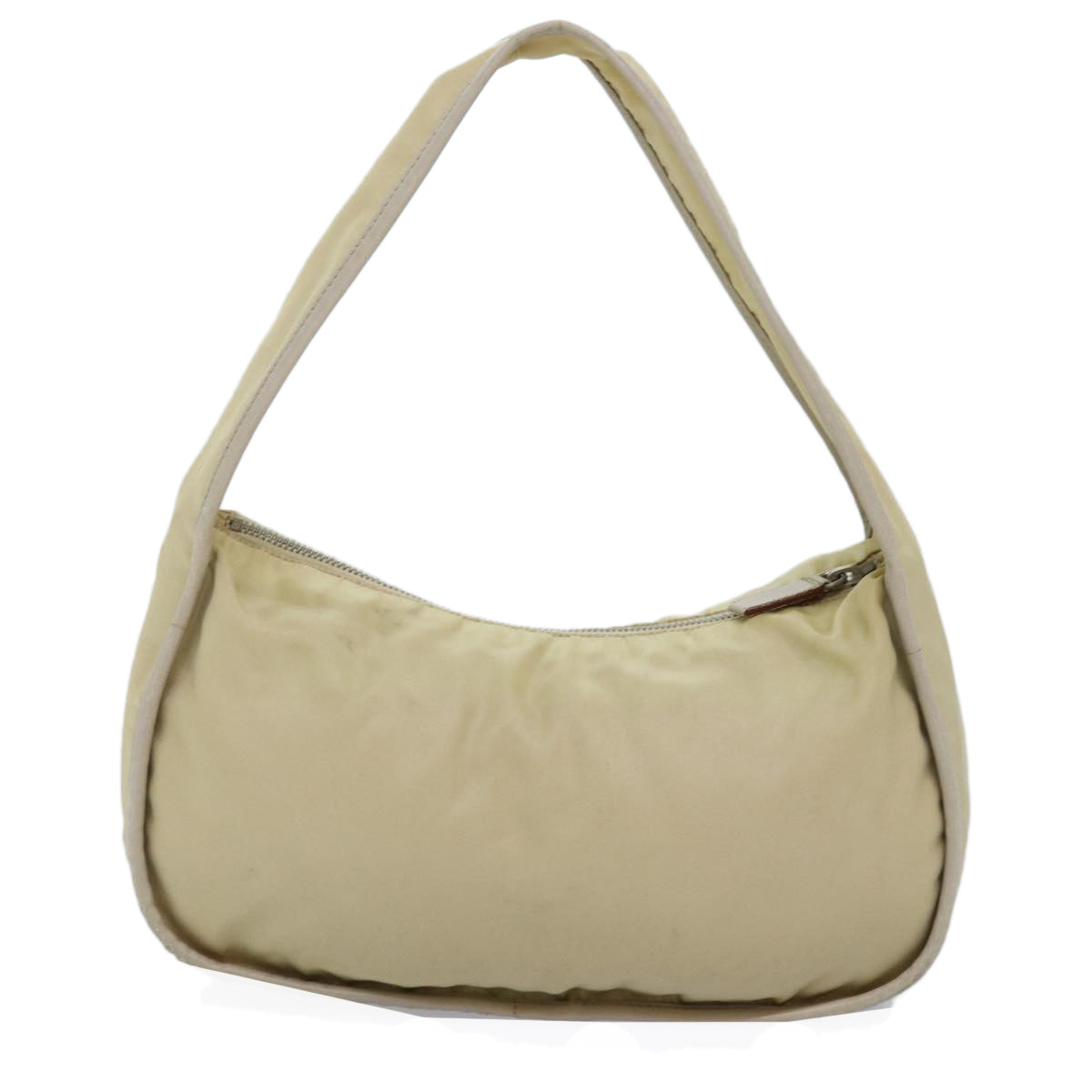 PRADA Shoulder Bag Nylon Beige yk12090