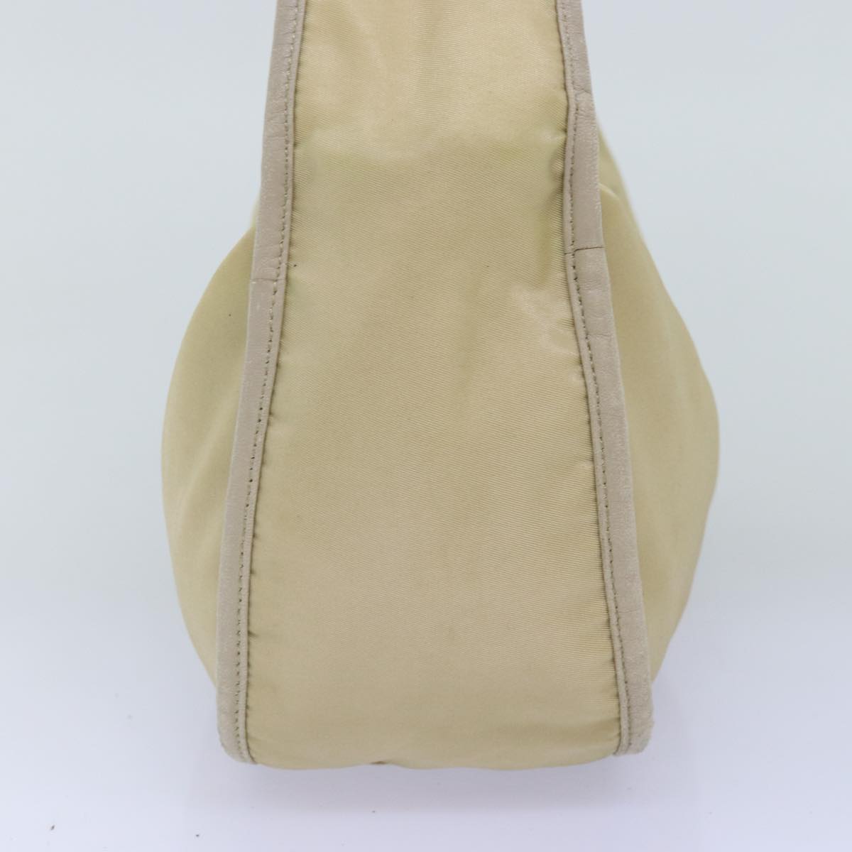 PRADA Shoulder Bag Nylon Beige yk12090