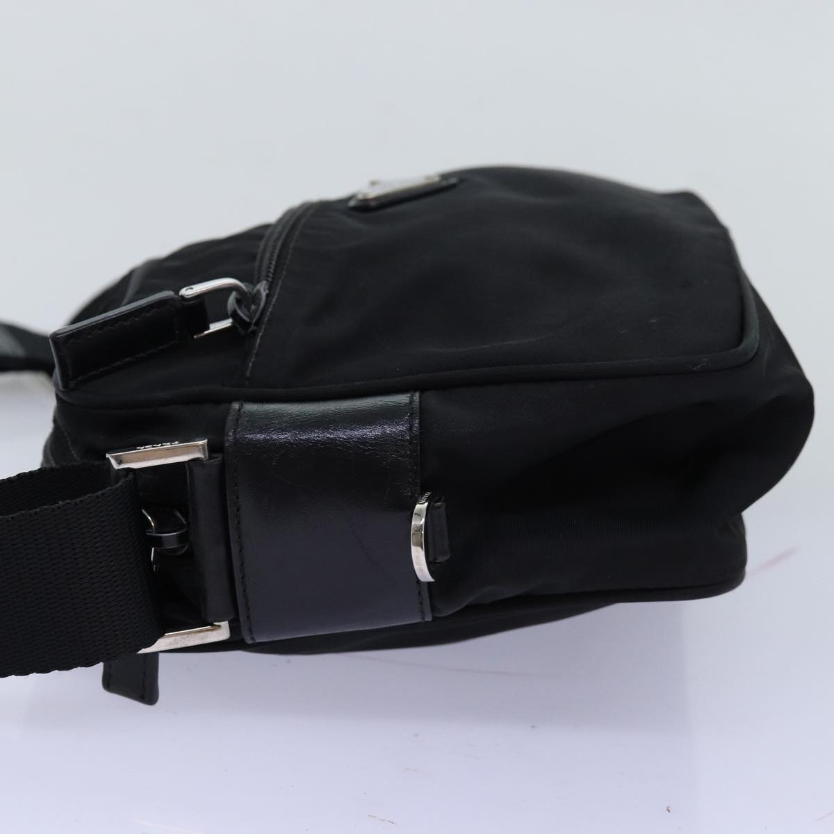 PRADA Shoulder Bag Nylon Black yk12183
